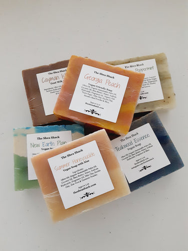 All Natural Unscented and Essential Oil Scented Soaps